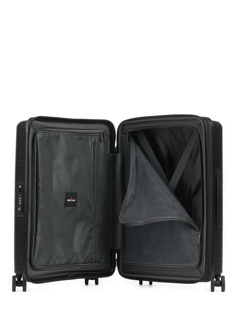 FORZA Chariot à bagages à main extensible noir - Valises cabine