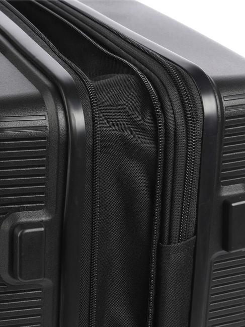 FORZA Chariot à bagages à main extensible noir - Valises cabine