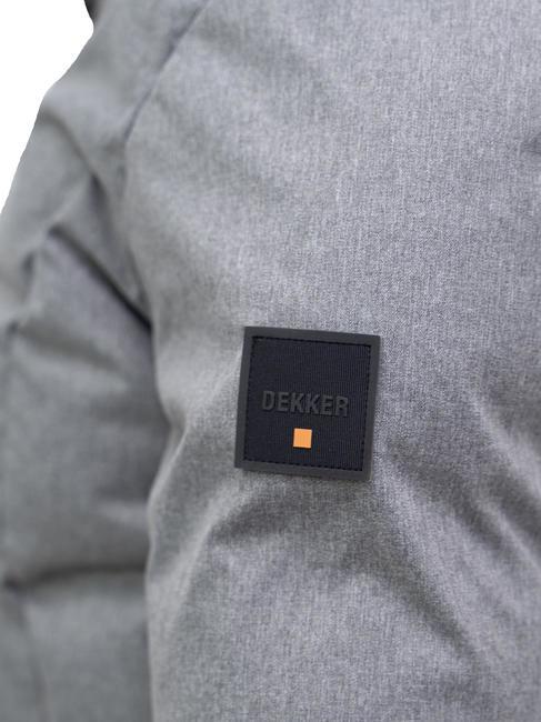 CIRRUS LT Doudoune &agrave; capuche gris m&eacute;lang&eacute; - noir - Doudounes femme