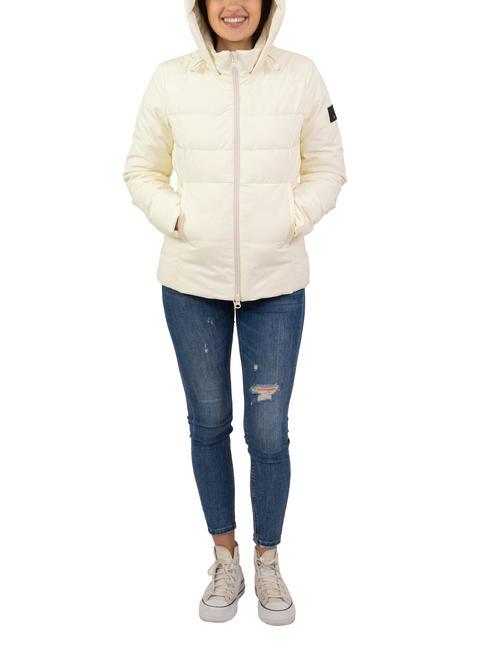 KARUN SE Veste d'hiver extensible crème - Doudounes femme