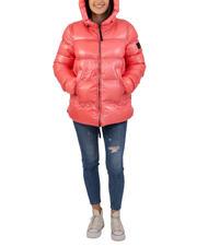 DEKKER MARTFLY NIK Doudoune courte matelassée rose thé/cuir de cordovan - Doudounes femme - 4