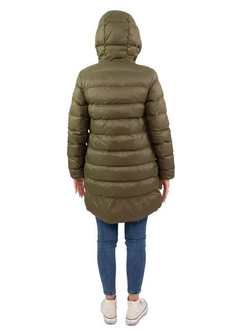 CHALA NY Couette longue olive foncé - Doudounes femme