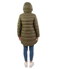 DEKKER CHALA NY Couette longue olive foncé - Doudounes femme - 2