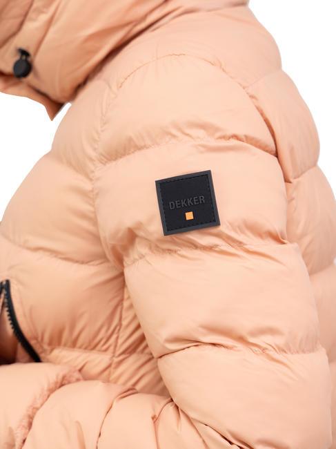 NISTON NY Doudoune courte &agrave; capuche Marron Bombay - Doudounes femme