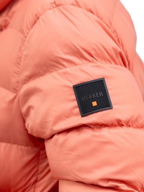 NISTON NY Doudoune courte à capuche terre de sienne - Doudounes femme