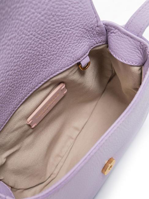 CHERRY Mini sac port&eacute; &eacute;paule en cuir lav./lav. - Sacs pour Femme