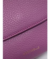 COCCINELLE CHERRY Mini sac port&eacute; &eacute;paule en cuir dahlia - Sacs pour Femme - 5