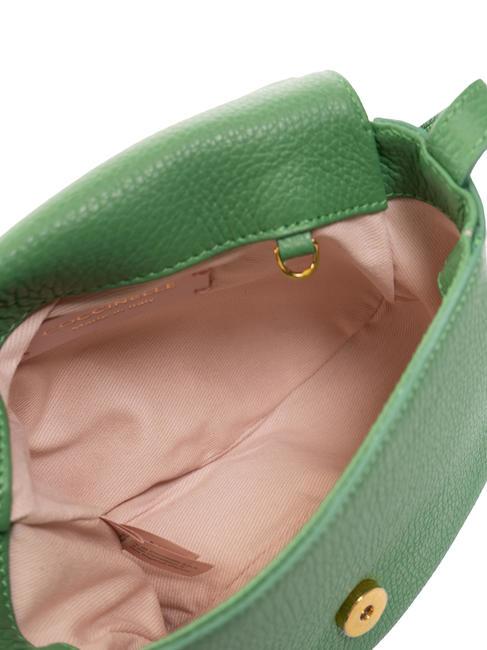 CHERRY Mini sac port&eacute; &eacute;paule en cuir menthe poivr&eacute;e - Sacs pour Femme