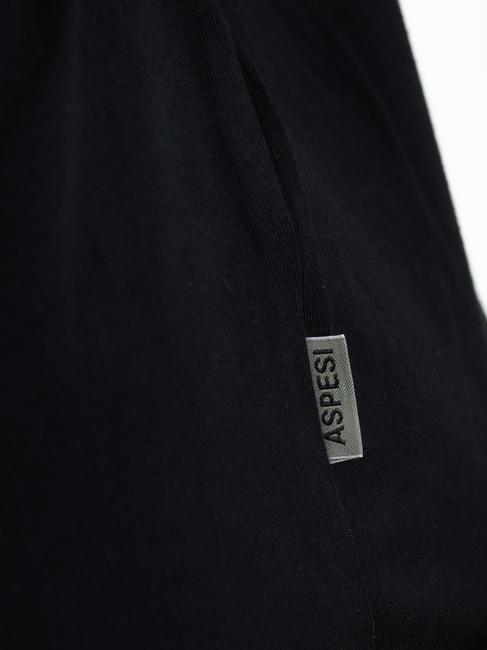 BASIC FLOCK T-shirt en coton avec logo noir - T-shirt