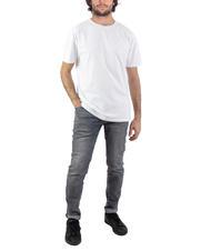 ASPESI BASIC FLOCK T-shirt en coton avec logo blanc - T-shirt - 5