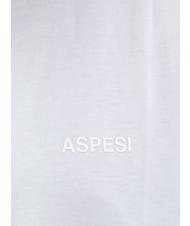 ASPESI BASIC T-shirt en coton avec logo blanc - T-shirt - 3