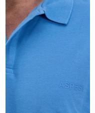 ASPESI BASIC Polo stretch à manches courtes bleu clair - chemise polo - 3