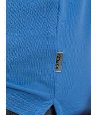 ASPESI BASIC Polo stretch à manches courtes bleu clair - chemise polo - 4