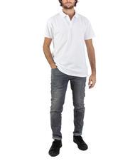 ASPESI BASIC Polo stretch à manches courtes blanc - chemise polo - 5