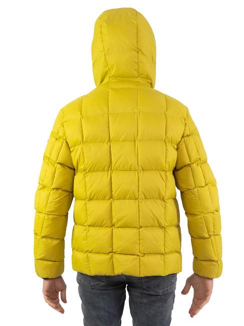 PRINI NY DOUBLE Doudoune double face à capuche olive foncé - vert pomme - Doudounes homme