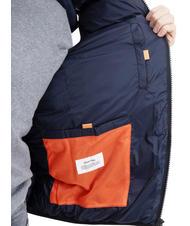 DEKKER PORPOISE NY Gilet rembourré bleu graphite - Vestes sans manches pour hommes - 3