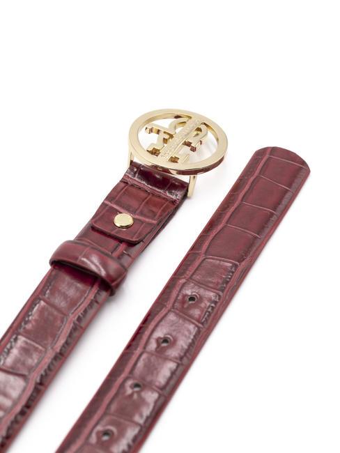 COCCO Ceinture fabriquée en Italie rouge - Ceintures