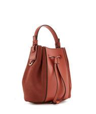 FURLA MIASTELLA Mini sac seau en cuir cannelle - Sacs pour Femme - 2