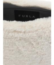 FURLA MOON Sac bandoulière avec bandoulière coton blanc - Sacs pour Femme - 5