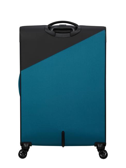 DARING DASH Grand chariot extensible noir bleu - Valises Semi-rigides