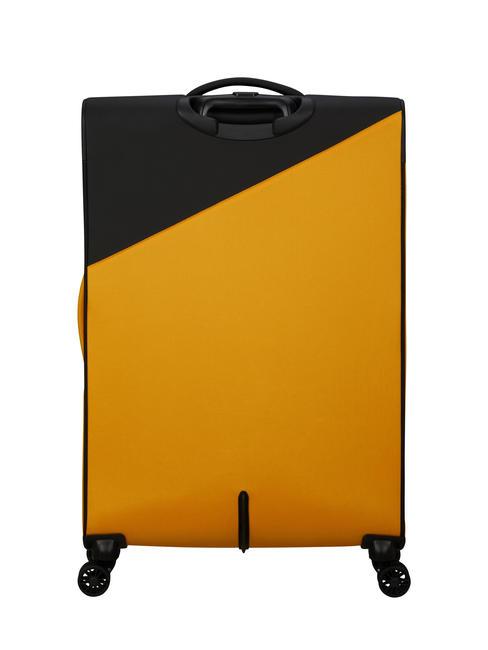 DARING DASH Grand chariot extensible noir jaune - Valises Semi-rigides