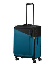 AMERICAN TOURISTER DARING DASH Chariot extensible moyen noir bleu - Valises Semi-rigides - 6