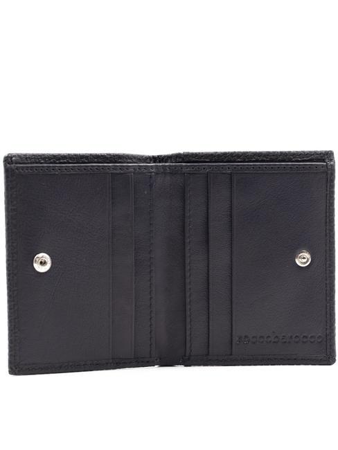 CLASSIC Porte-feuille en cuire noir - Portefeuilles Homme