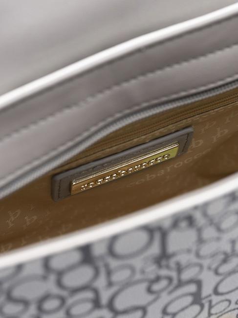 GIADA sac d'épaule gris blanc - Sacs pour Femme