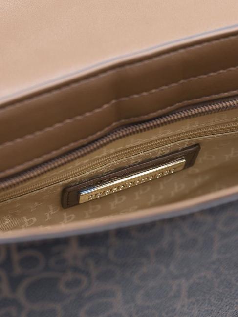 GIADA sac d'épaule marron noir - Sacs pour Femme