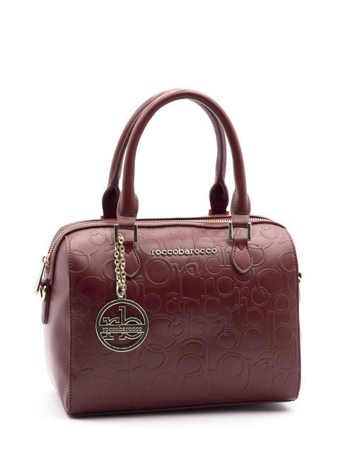 RUBINO Sac tronc avec bandouli&egrave;re rouge - Sacs pour Femme