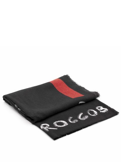 BICOLOR  Foulard noir rouge - Écharpes