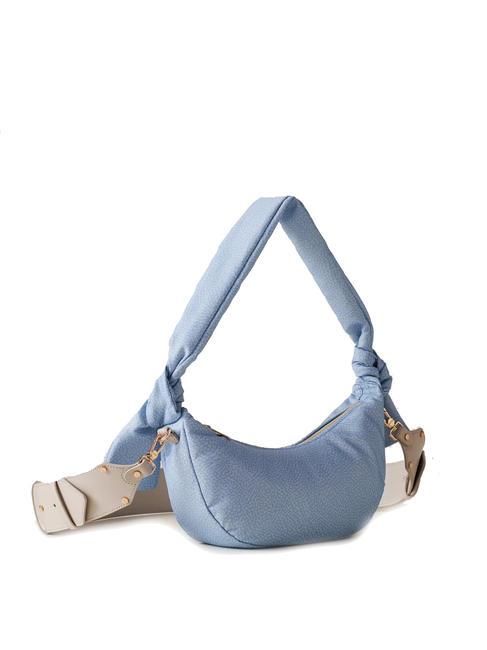 LOVER NYLON Petit sac bandouli&egrave;re avec bandouli&egrave;re topaze/gris clair - Sacs pour Femme