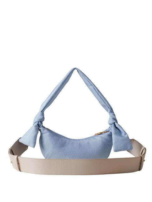 LOVER NYLON Petit sac bandouli&egrave;re avec bandouli&egrave;re topaze/gris clair - Sacs pour Femme