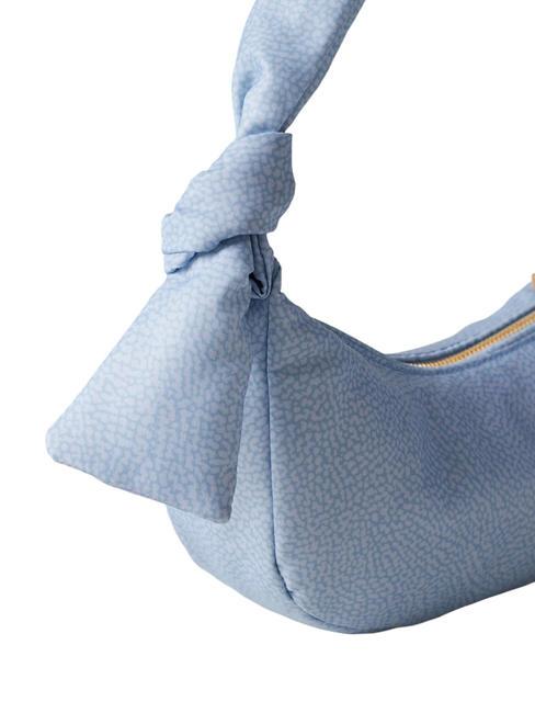 LOVER NYLON Petit sac bandouli&egrave;re avec bandouli&egrave;re topaze/gris clair - Sacs pour Femme