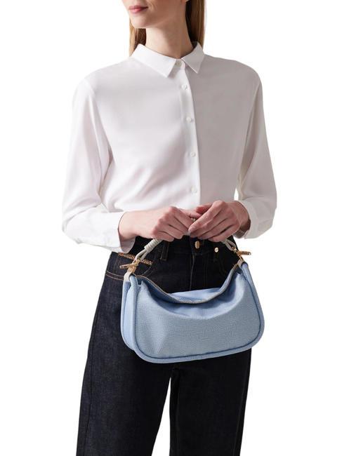 HORSEBACK NYLON Sac &agrave; main avec bandouli&egrave;re topaze/gris clair - Sacs pour Femme