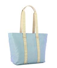 BORBONESE SHOPPER MEDIUM ECO LINE Sac de courses topaze/gris clair - Sacs pour Femme - 2