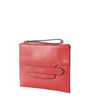 THE BRIDGE LUCREZIA Pochette en cuir saumon grillé or - Sacs pour Femme - 2