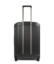 PIQUADRO PQ-LIGHT Chariot extensible moyen noir mat - Valises Rigides - 4