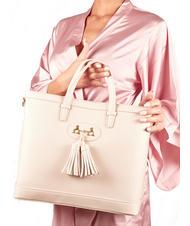 L'ATELIER DU SAC MADAME Sac à main avec bandoulière sable - Sacs pour Femme - 4