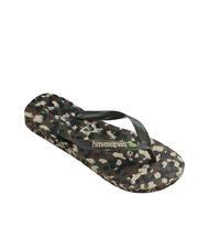 HAVAIANAS BRASIL TECH II Tongs vert olive - Chaussures Homme - 4