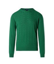 NORTH SAILS CABLE Pull ras du cou torsad&eacute; vert eden - Pulls pour hommes - 4