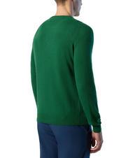 NORTH SAILS CABLE Pull ras du cou torsadé vert eden - Pulls pour hommes - 2