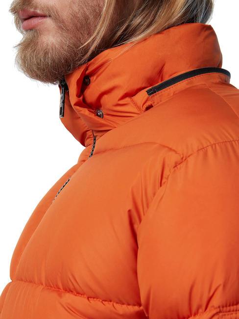 BEAM PUFFER Veste à capuche flamme d'or - Doudounes homme