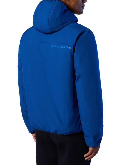 HOBART Veste &agrave; capuche oc&eacute;an bleu - Doudounes homme