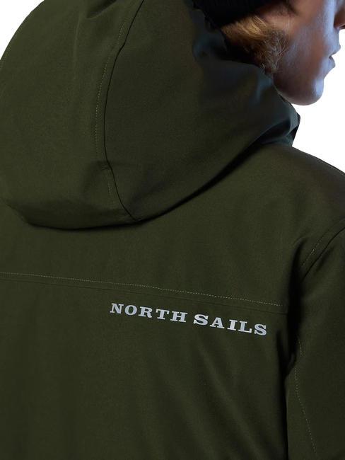 HOBART Veste à capuche nuit en forêt - Doudounes homme