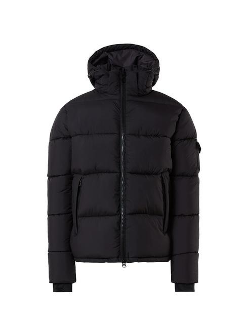 BEAM PUFFER Veste à capuche noir - Doudounes homme