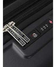 CERRUTI 1881 Chariot extensible moyen noir - Valises Rigides - 6