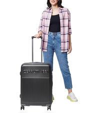 CERRUTI 1881 Chariot extensible moyen gris - Valises Rigides - 6