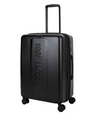 CERRUTI 1881 Chariot extensible moyen noir - Valises Rigides - 3
