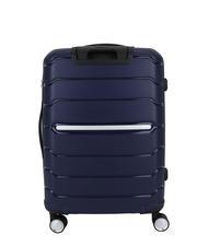 CERRUTI 1881 Chariot de taille moyenne bleu - Valises Semi-rigides - 5